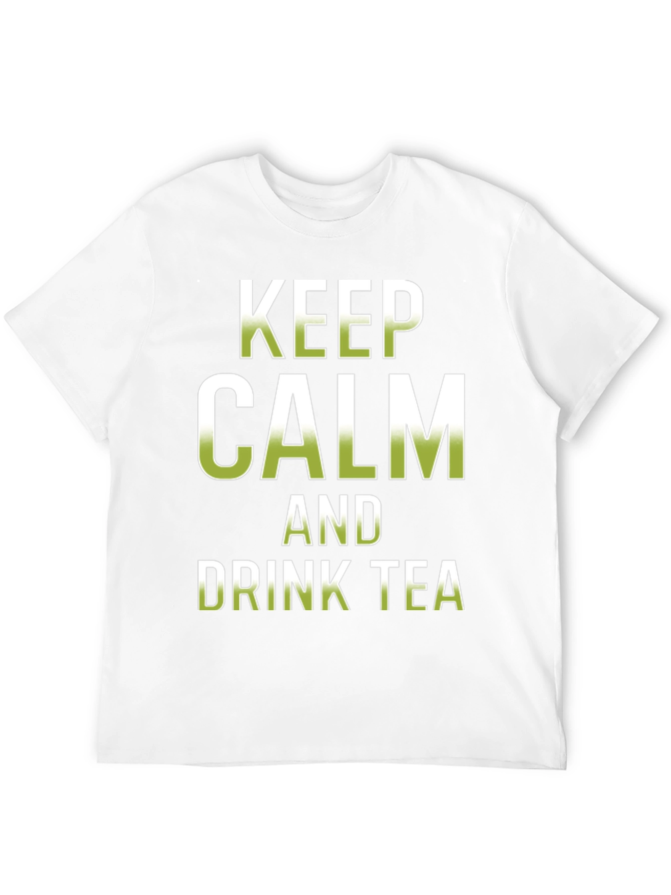 Keep Calm and Drink Tea Black T-Shirt