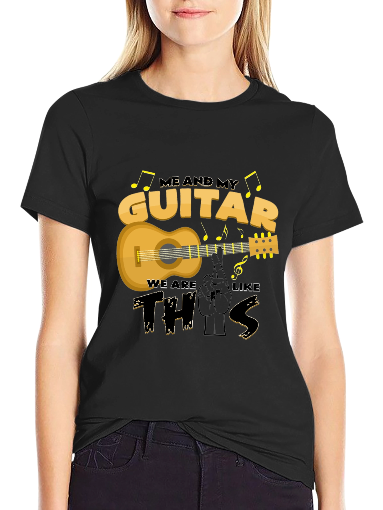 Me and My Guitar T-Shirt - Music Lover Tee
