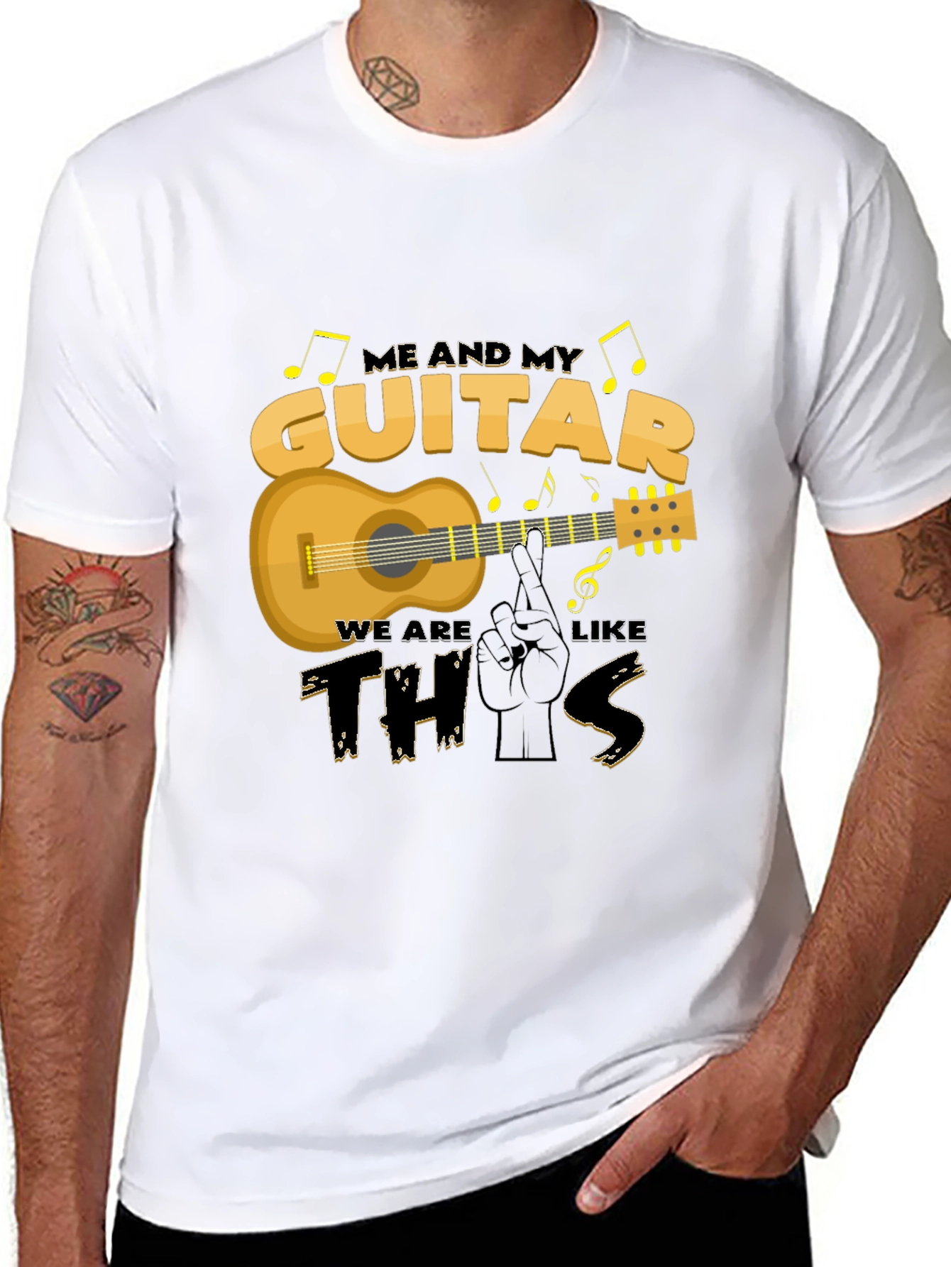 Me and My Guitar T-Shirt - Music Lover Tee