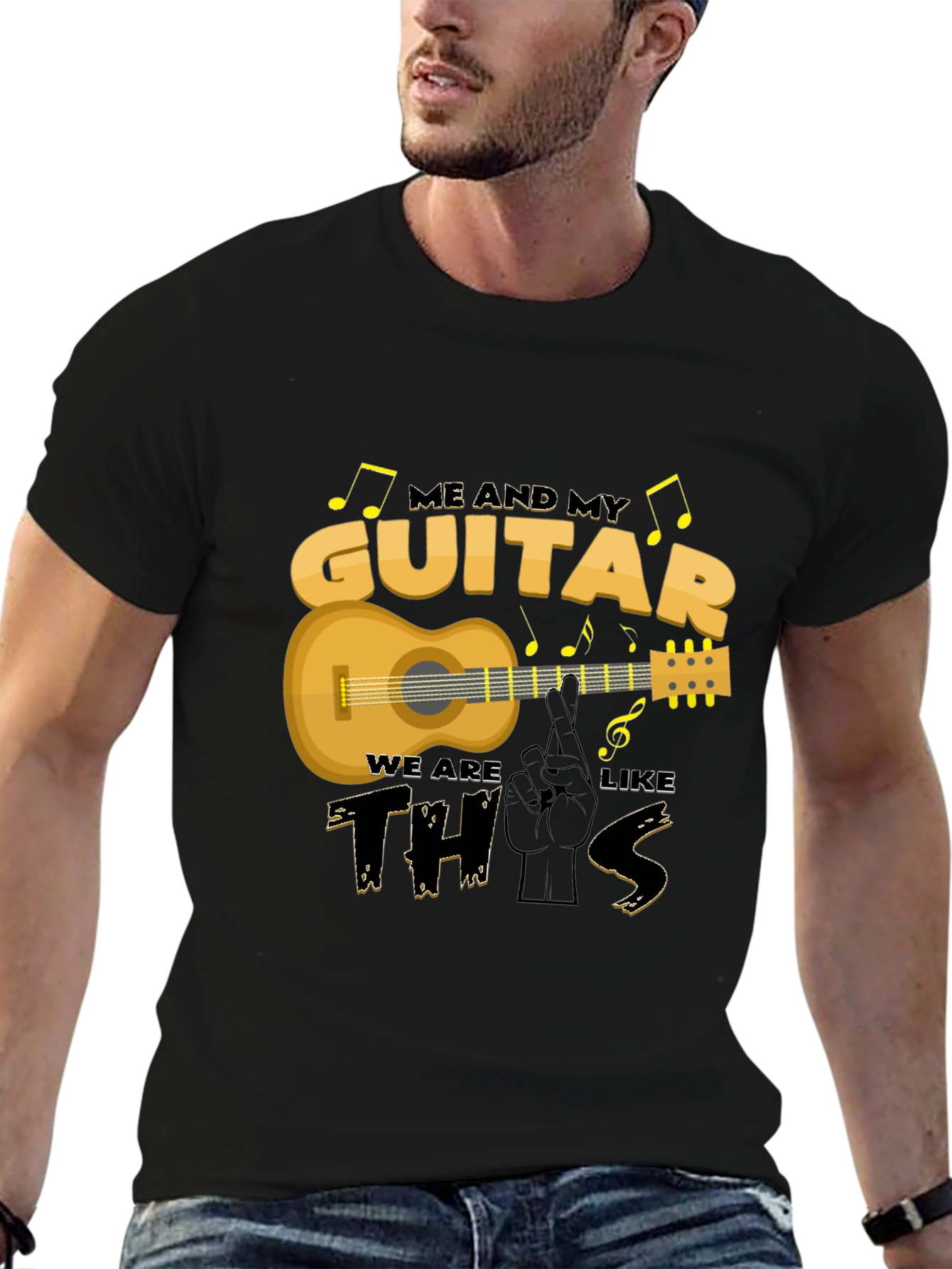 Me and My Guitar T-Shirt - Music Lover Tee