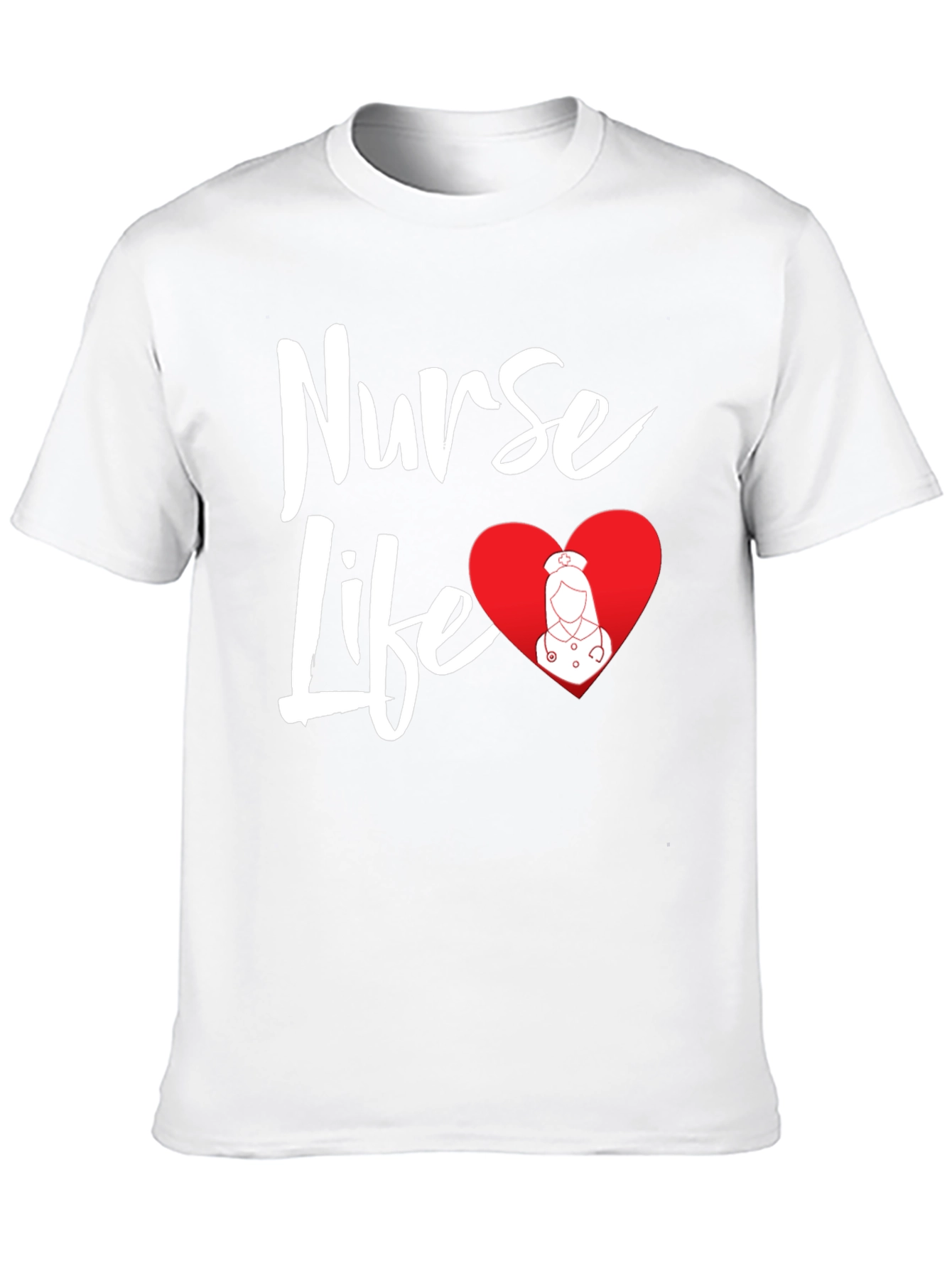 Nurse Life T-Shirt Black Cotton Tee