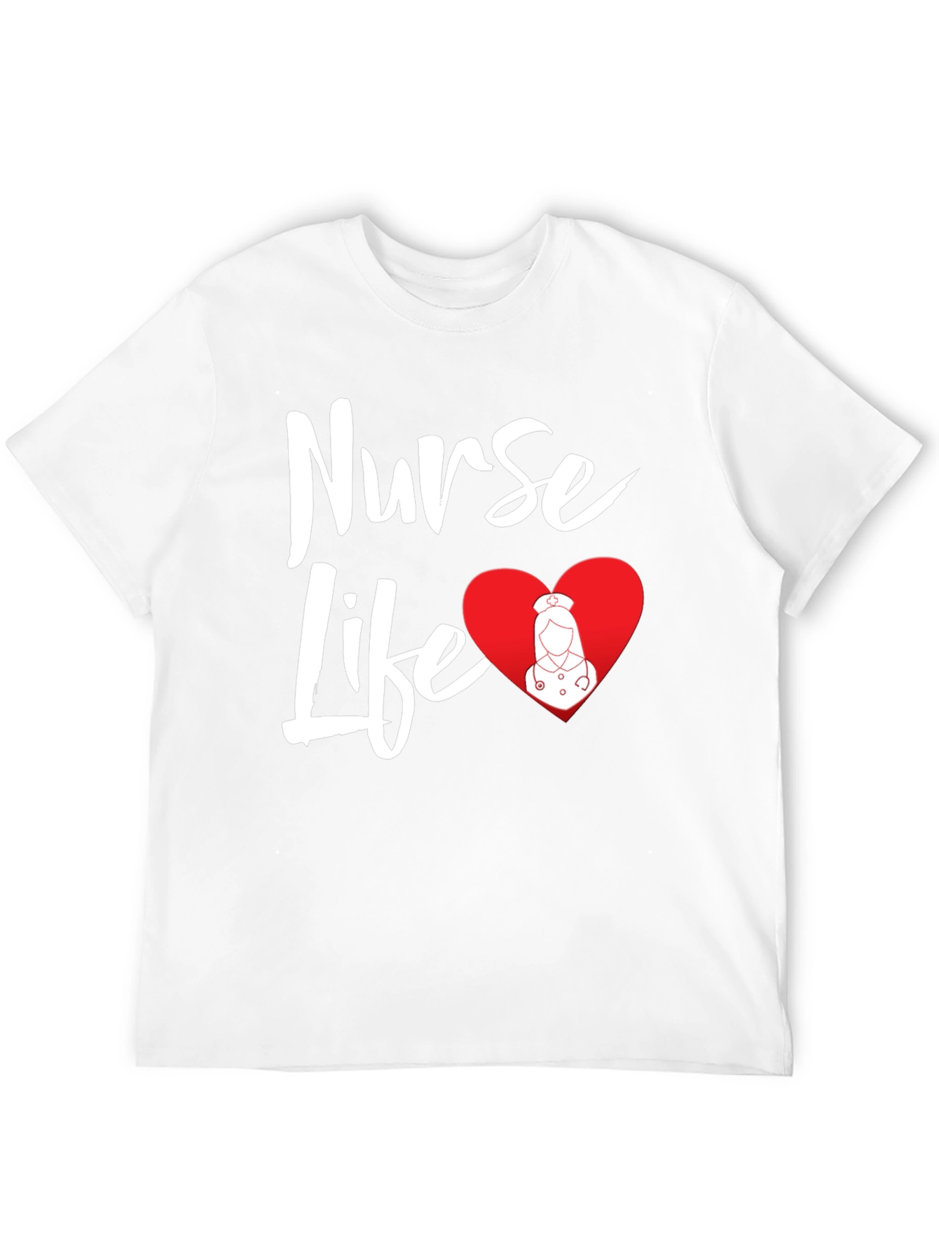 Nurse Life T-Shirt Black Cotton Tee