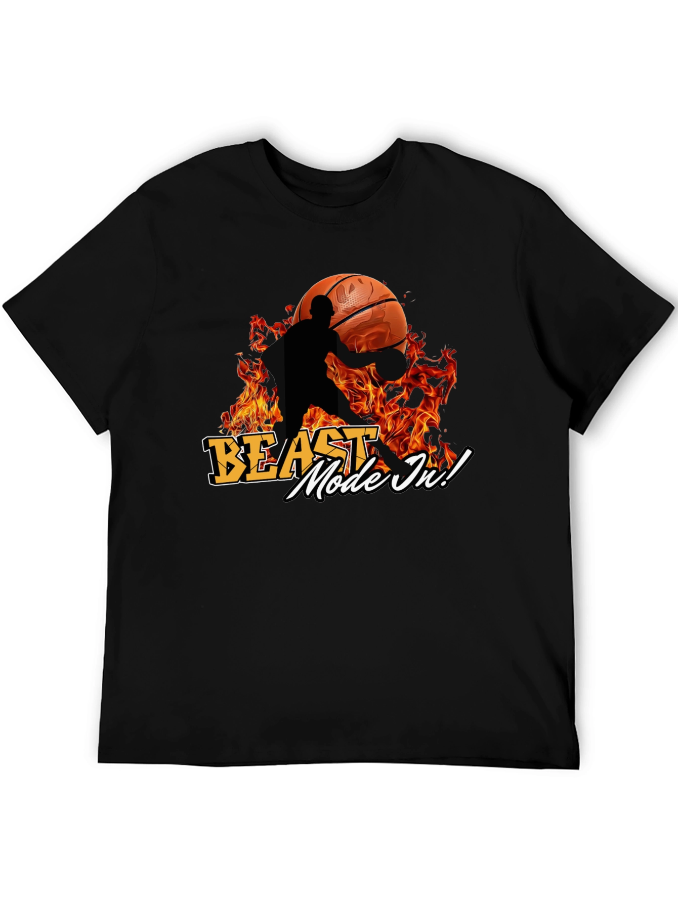 Beast Mode Basketball Graphic Tee