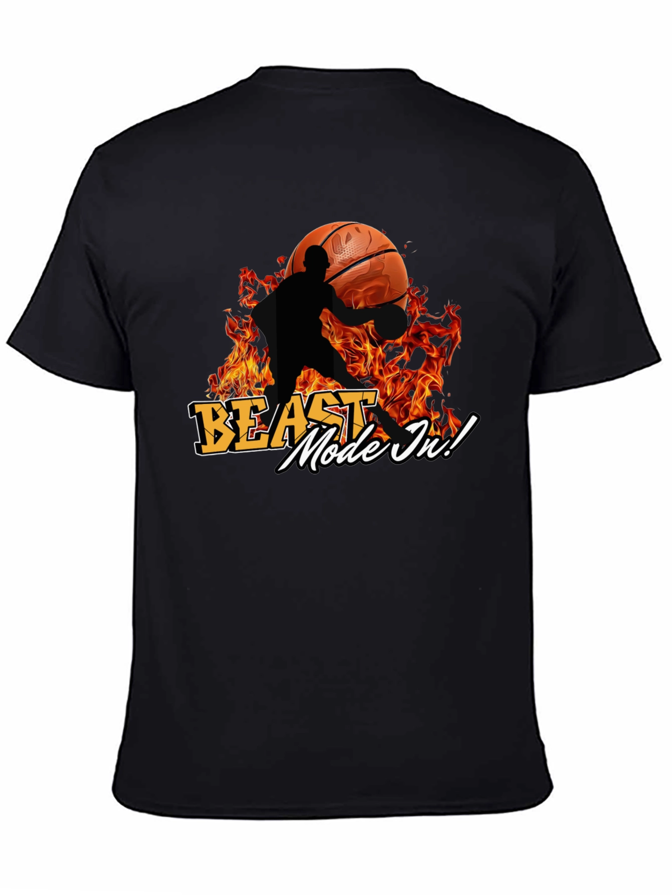 Beast Mode Basketball Graphic Tee