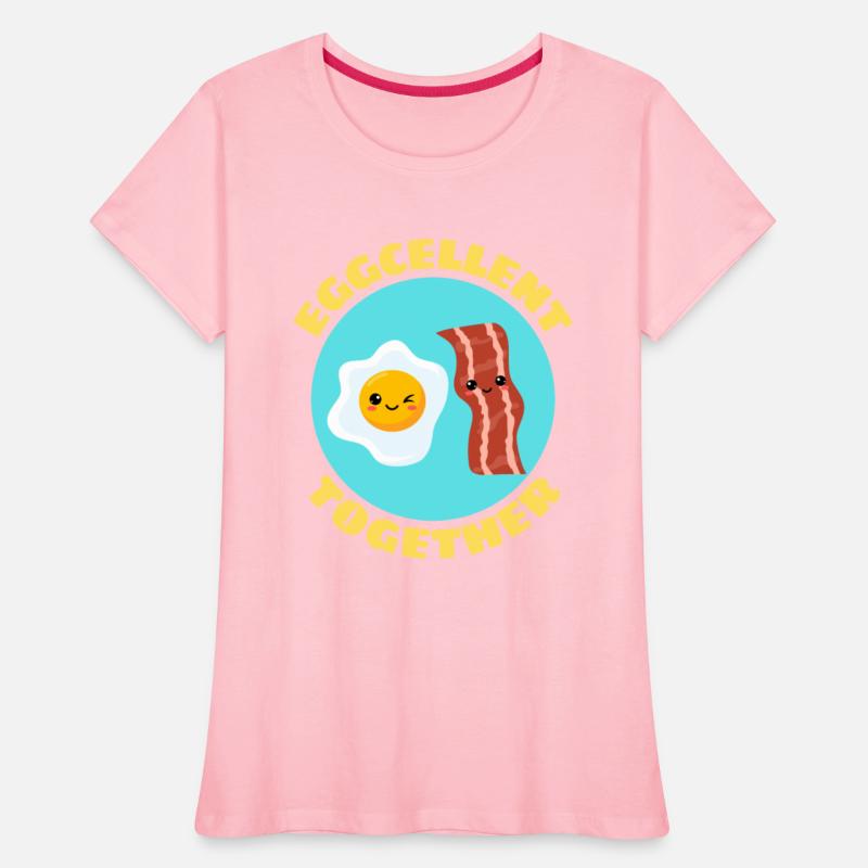 Eggcellent Together | Bacon And Egg Pun