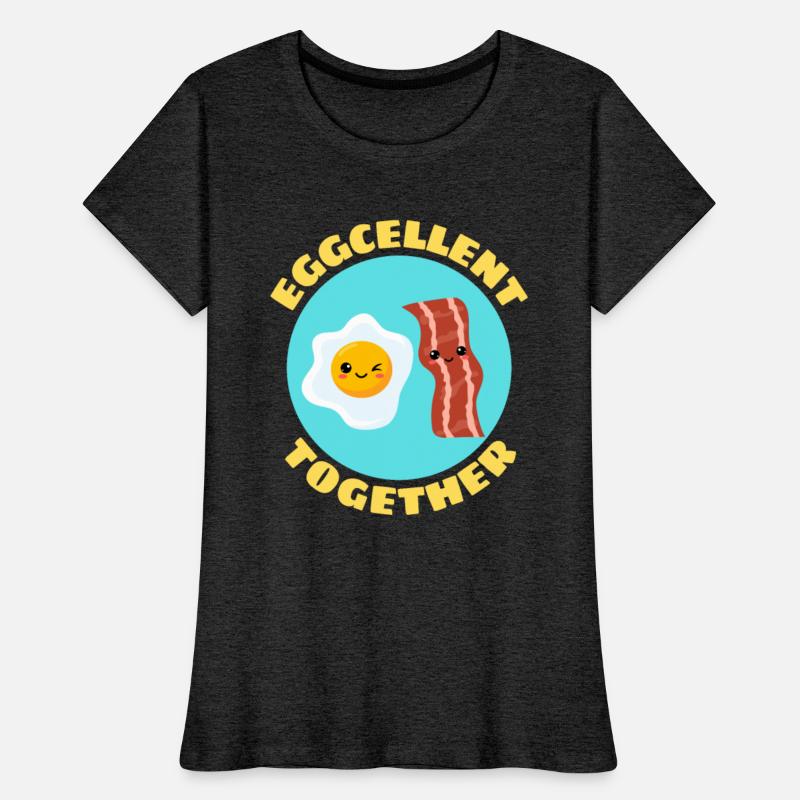 Eggcellent Together | Bacon And Egg Pun