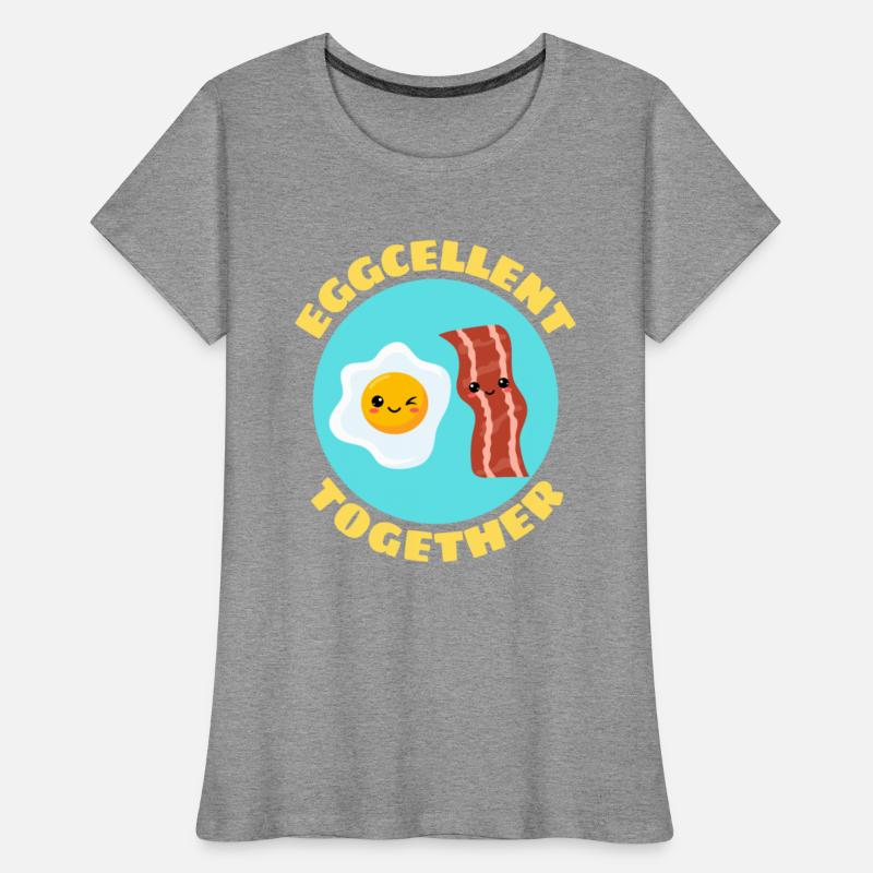 Eggcellent Together | Bacon And Egg Pun
