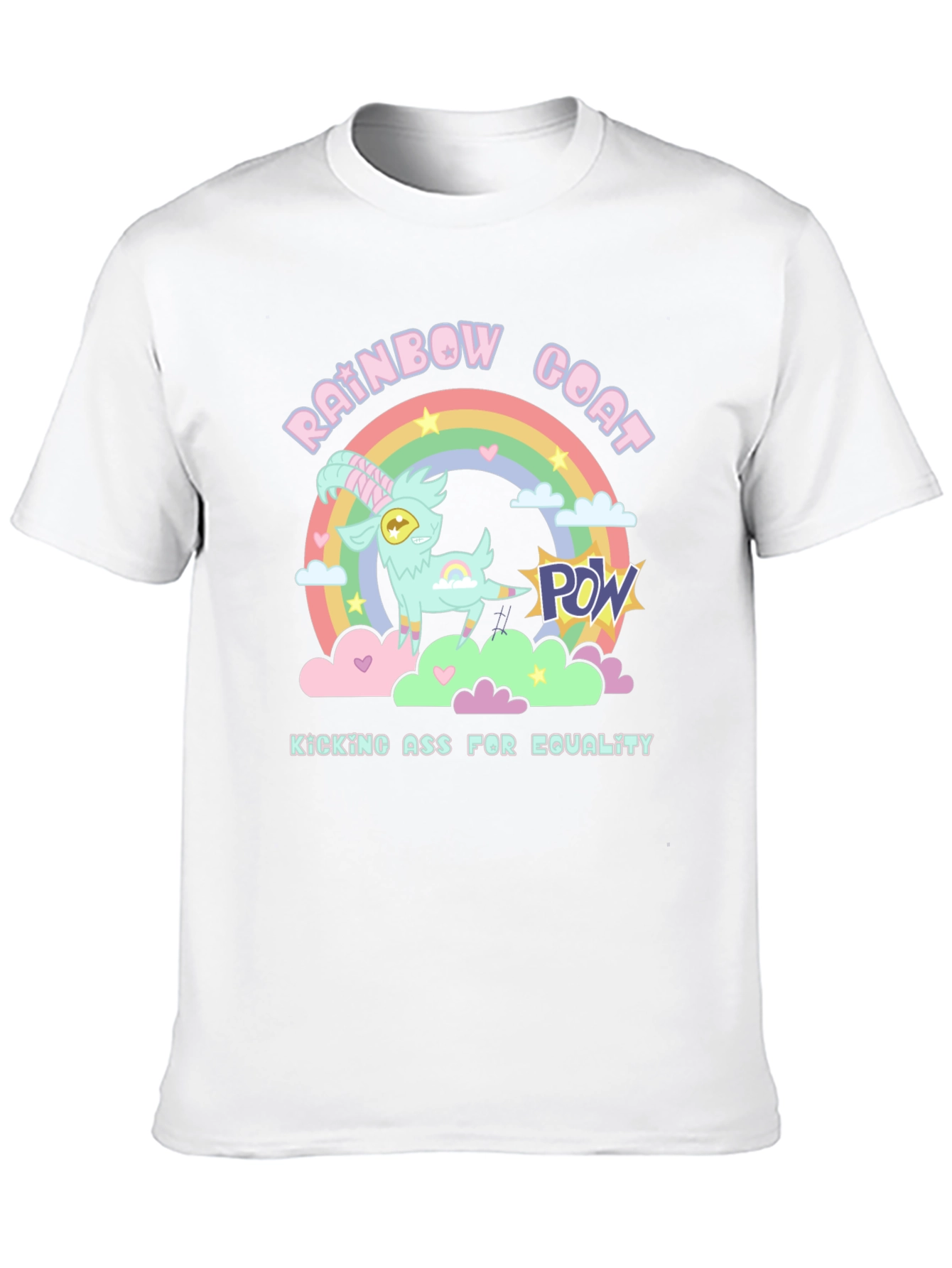 Rainbow Goat Equality T-Shirt