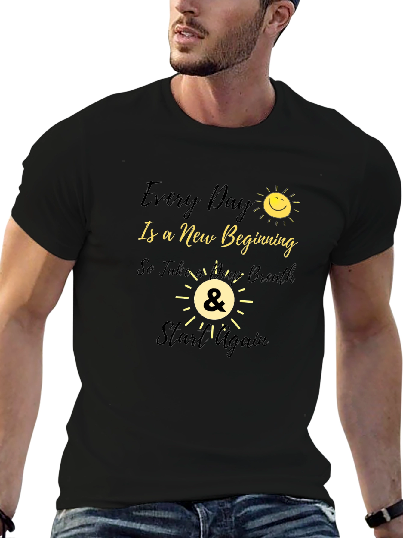 Every Day Is A New Beginning Graphic Tee