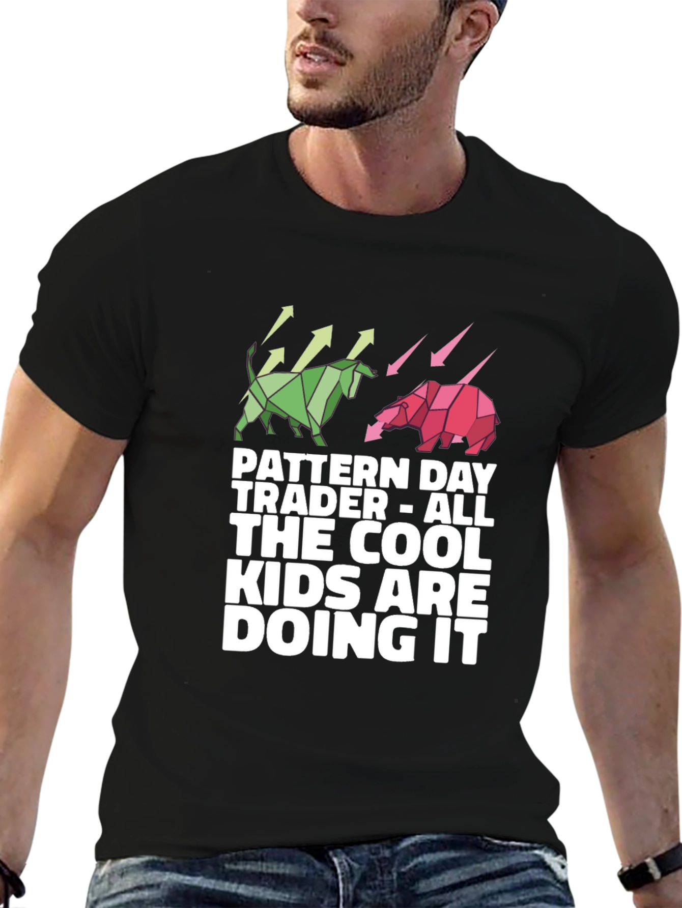 Pattern Day Trader Tee - Bull & Bear Design