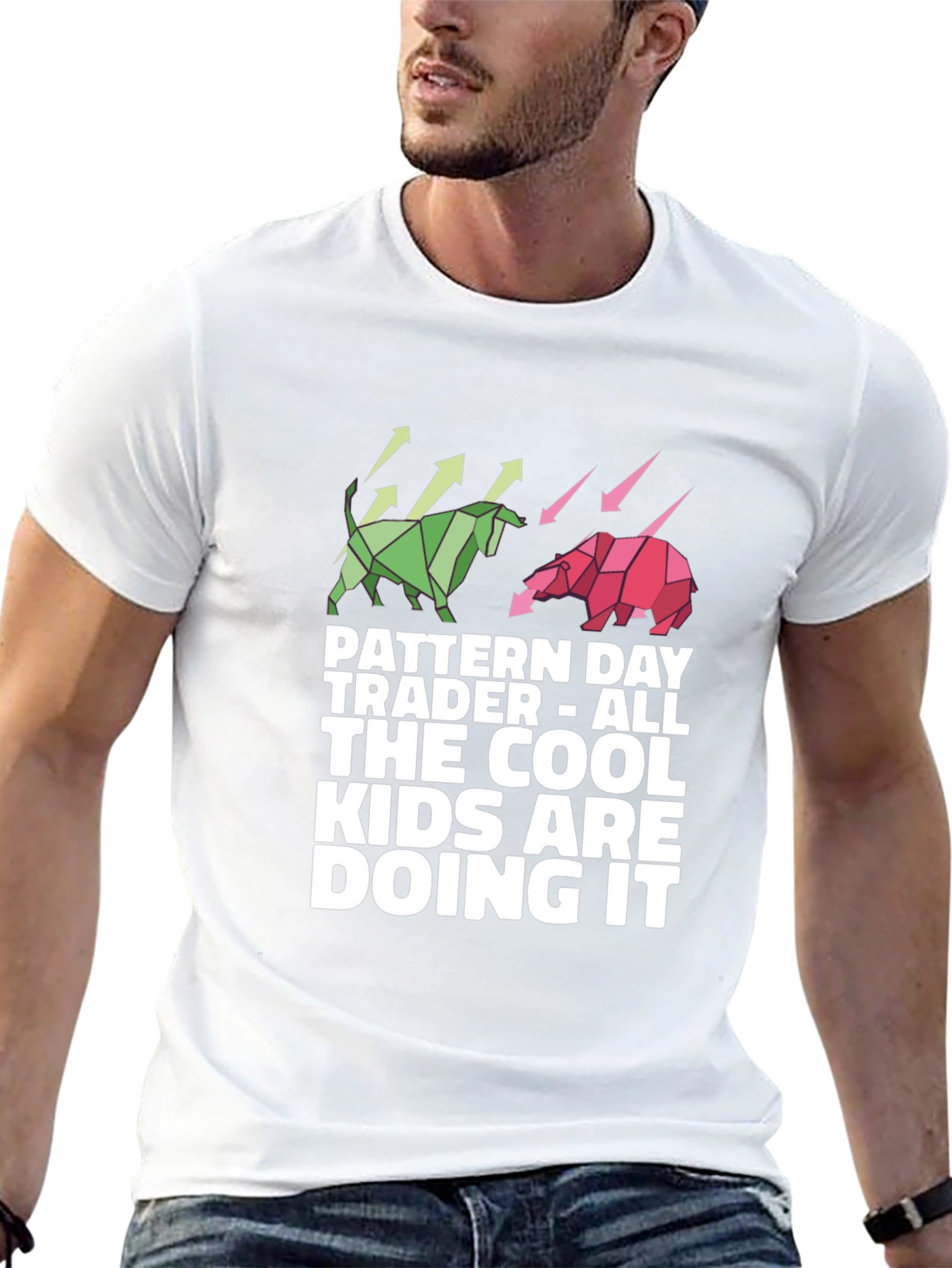 Pattern Day Trader Tee - Bull & Bear Design