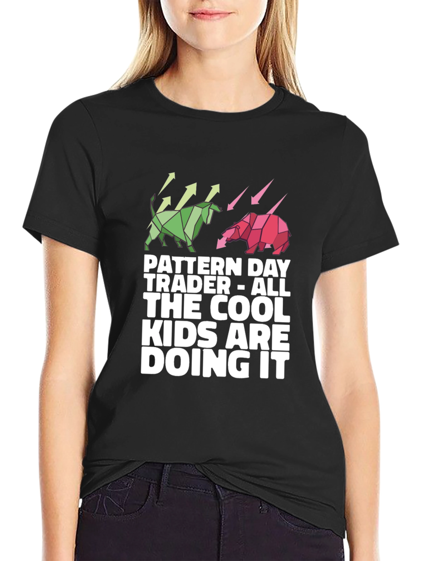 Pattern Day Trader Tee - Bull & Bear Design