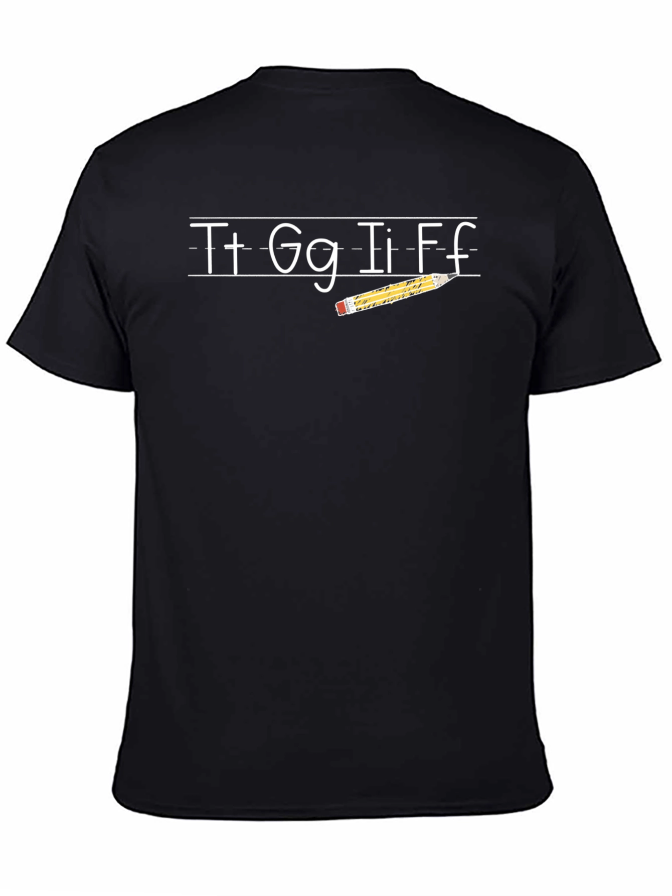 Teacher Alphabet Pencil T-Shirt