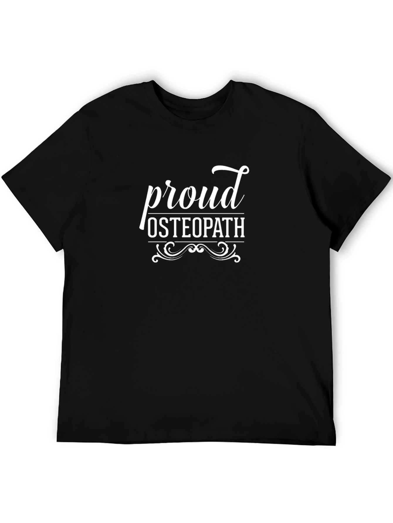 Proud Osteopath Black T-Shirt
