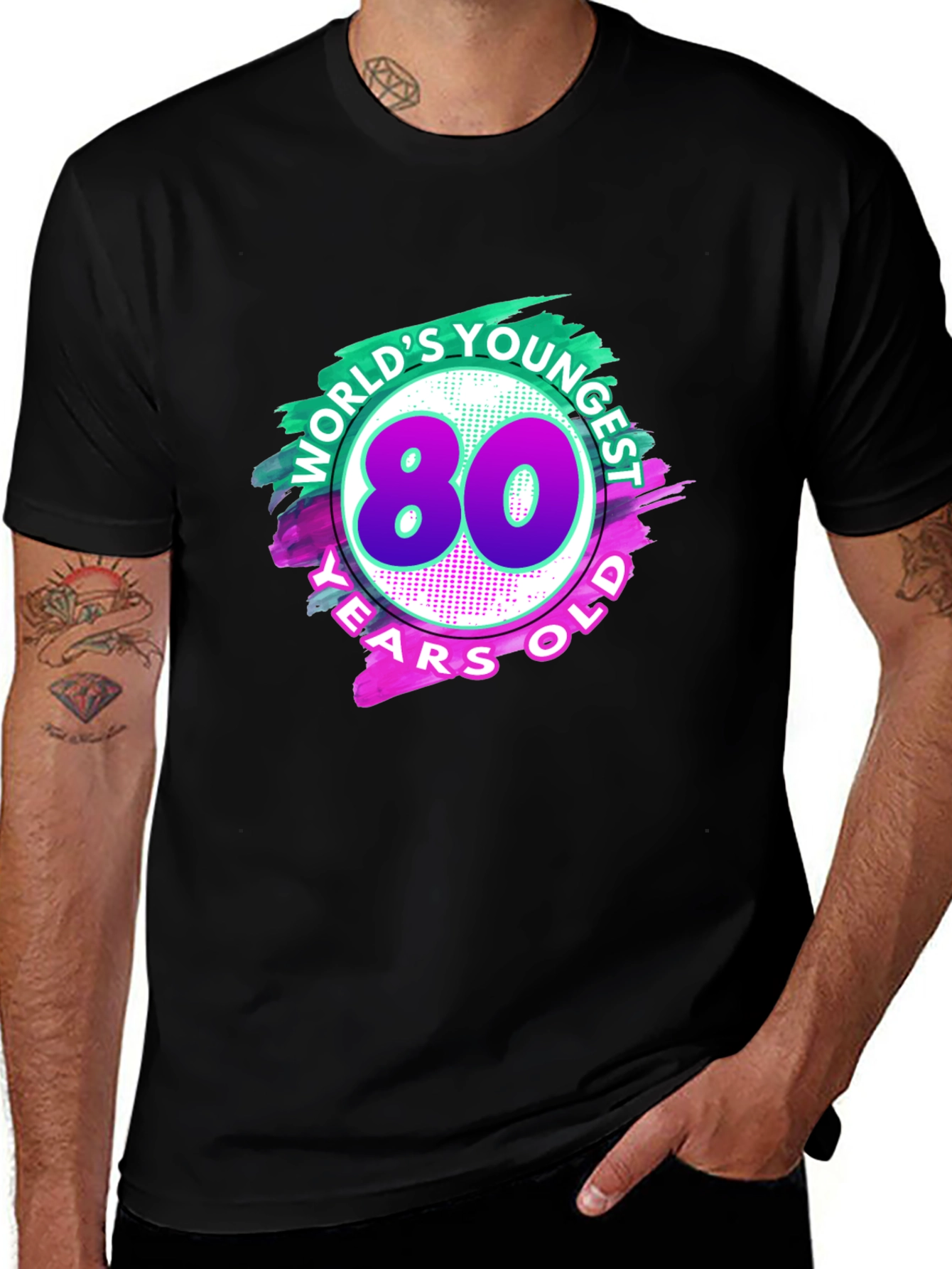 Worlds Youngest 80 Year Old T-Shirt