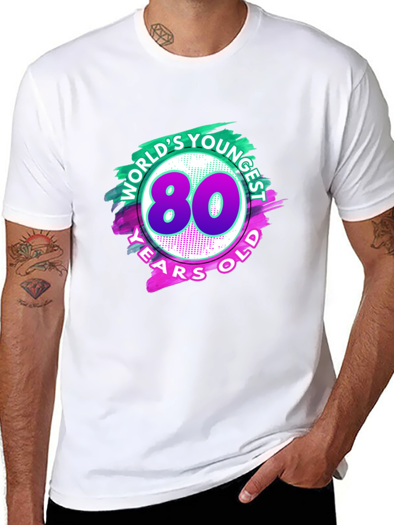 Worlds Youngest 80 Year Old T-Shirt