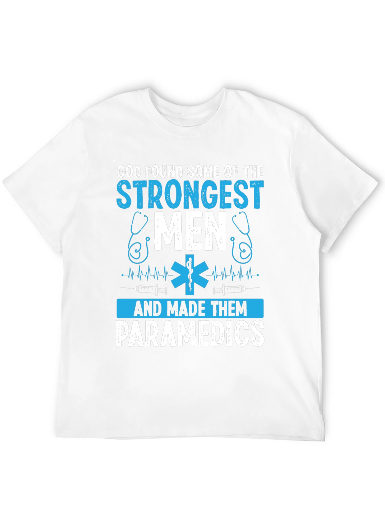 Paramedic Strongest Men Graphic T-Shirt