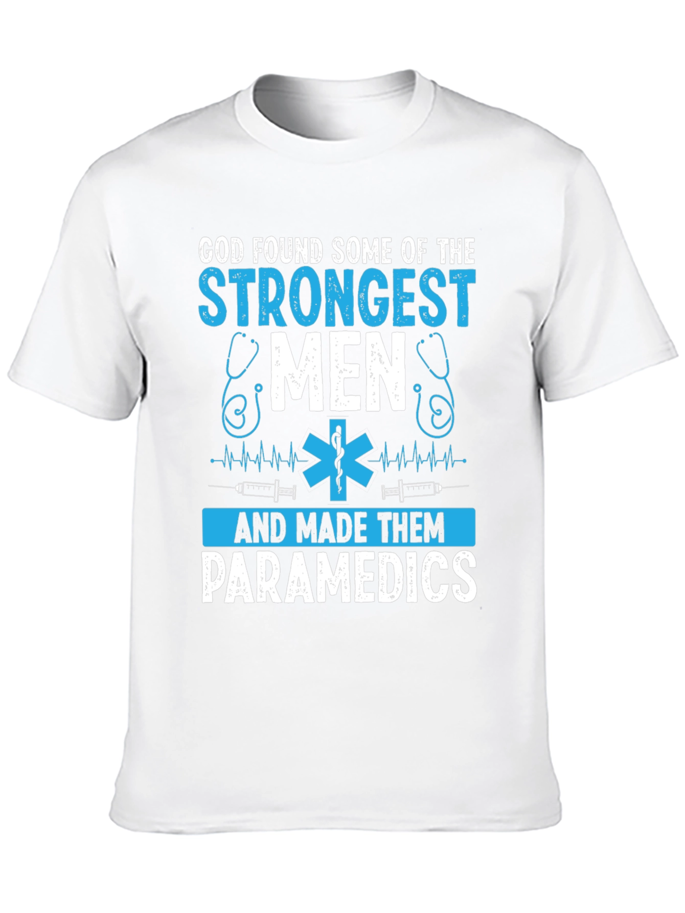 Paramedic Strongest Men Graphic T-Shirt