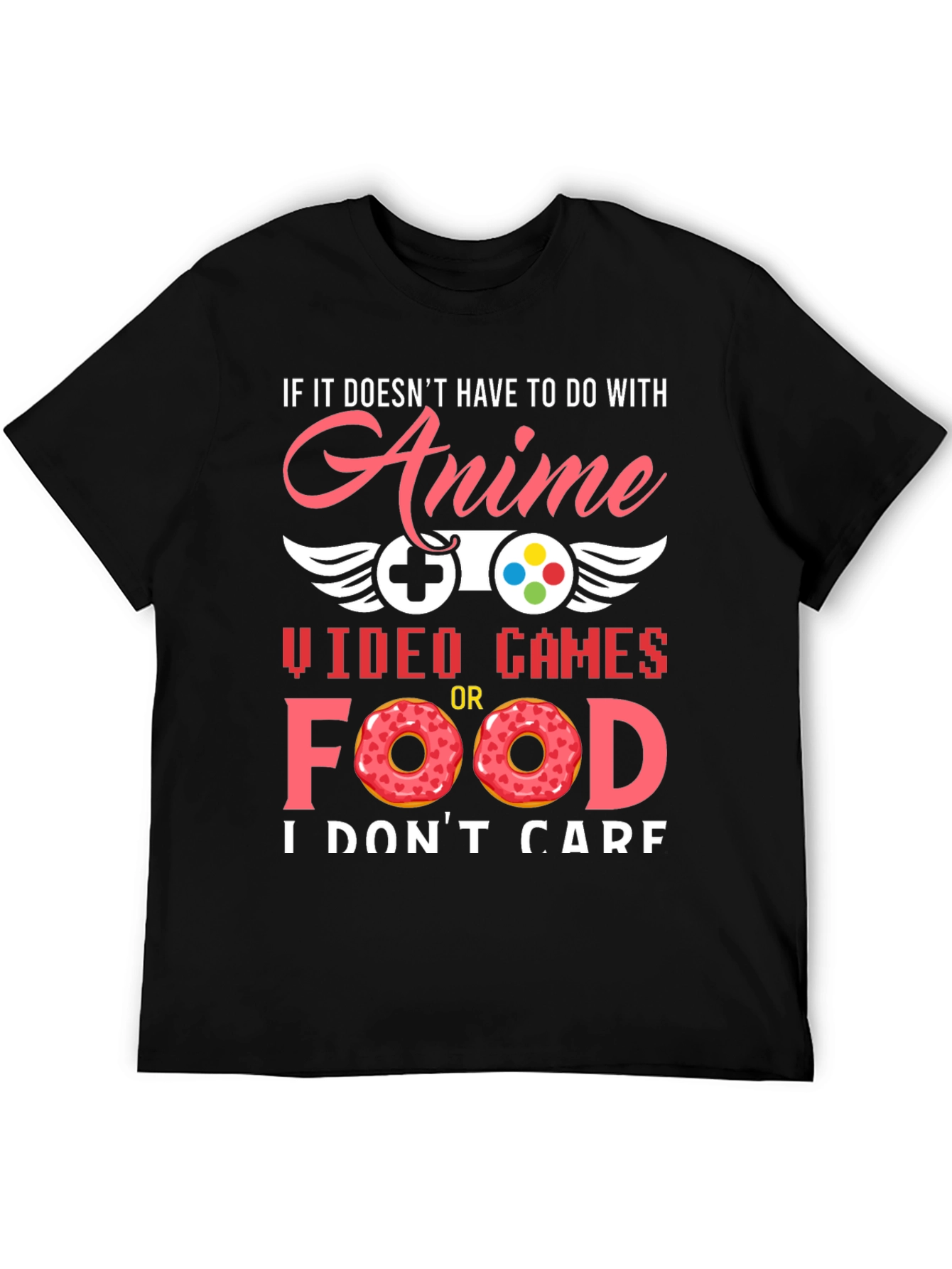 Anime Video Games Food T-Shirt