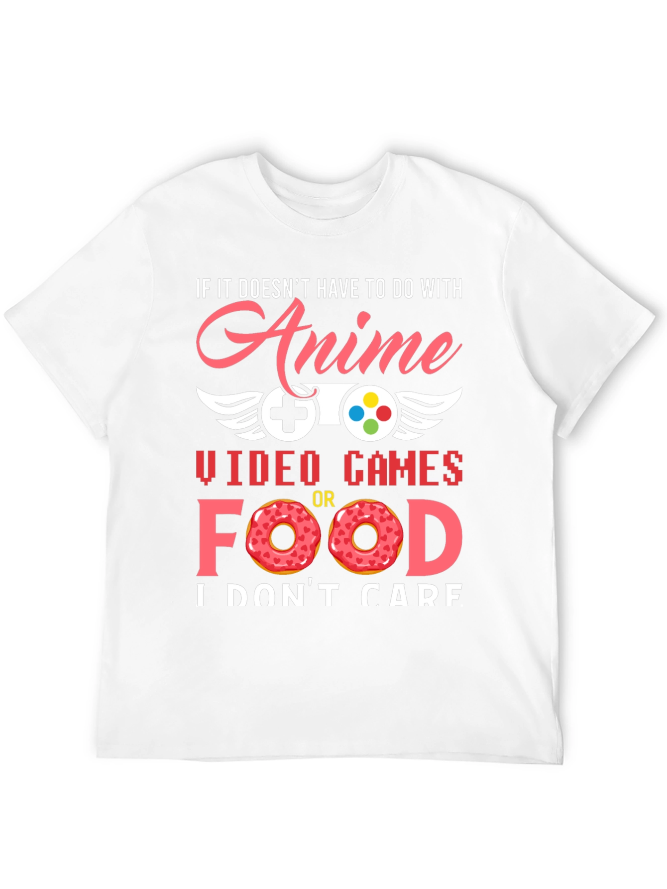 Anime Video Games Food T-Shirt
