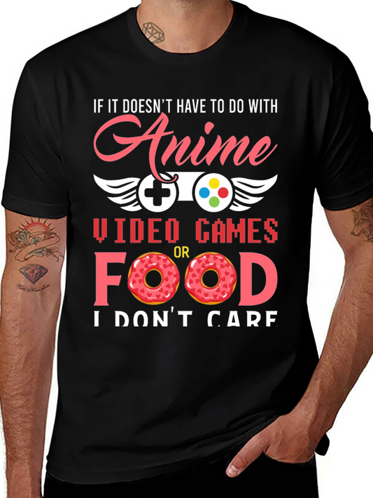 Anime Video Games Food T-Shirt
