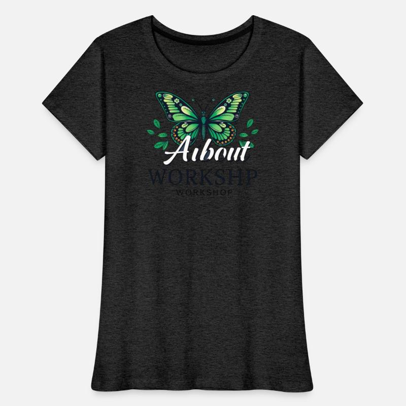 Elegant Butterfly with Leaf Accents