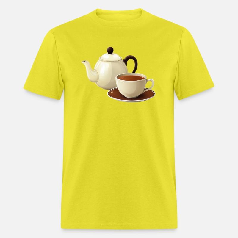 Elegant Ceramic Teapot and Teacup Set