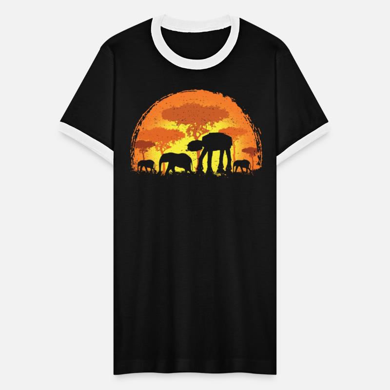 Elephant AT AT Safari Sun Arfica Star War Gift