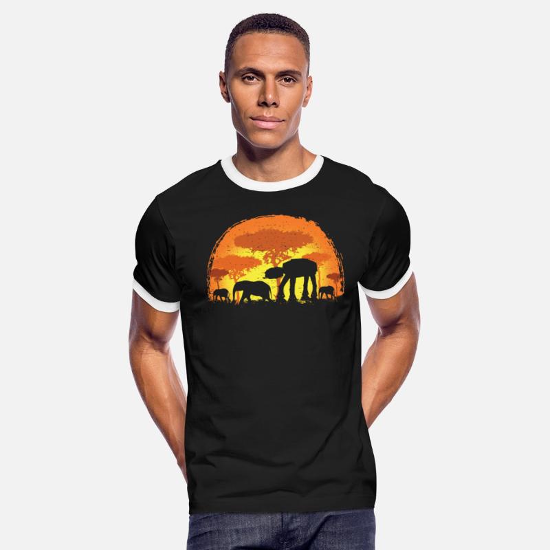 Elephant AT AT Safari Sun Arfica Star War Gift