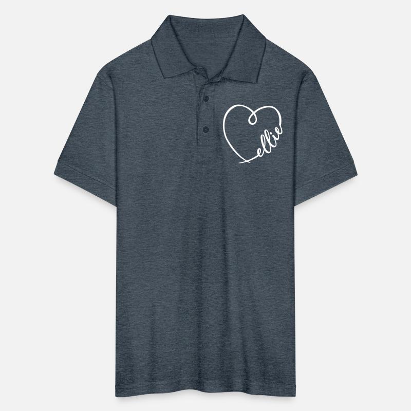 Ellie Name Heart Calligraphy