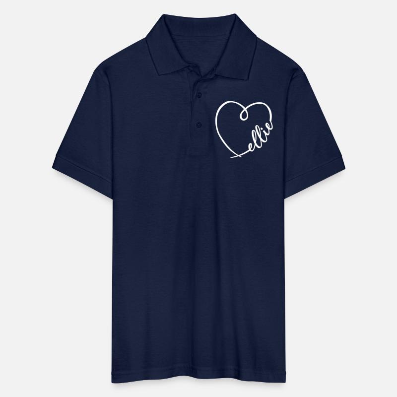 Ellie Name Heart Calligraphy