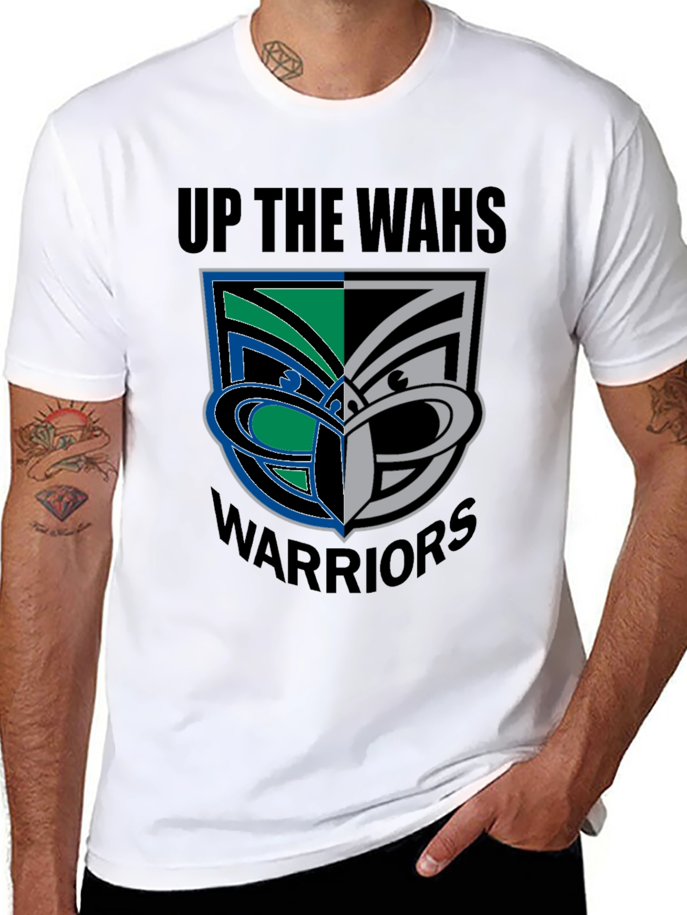 Up The Wahs Warriors Graphic Tee