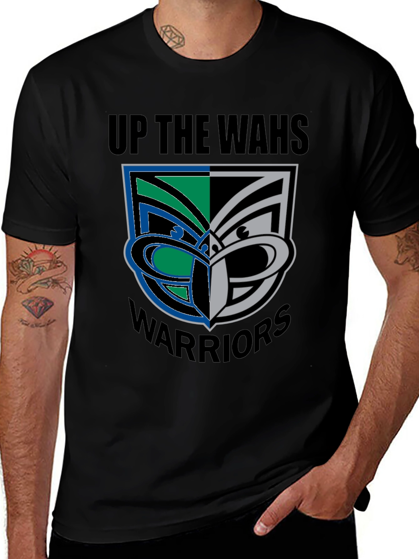 Up The Wahs Warriors Graphic Tee