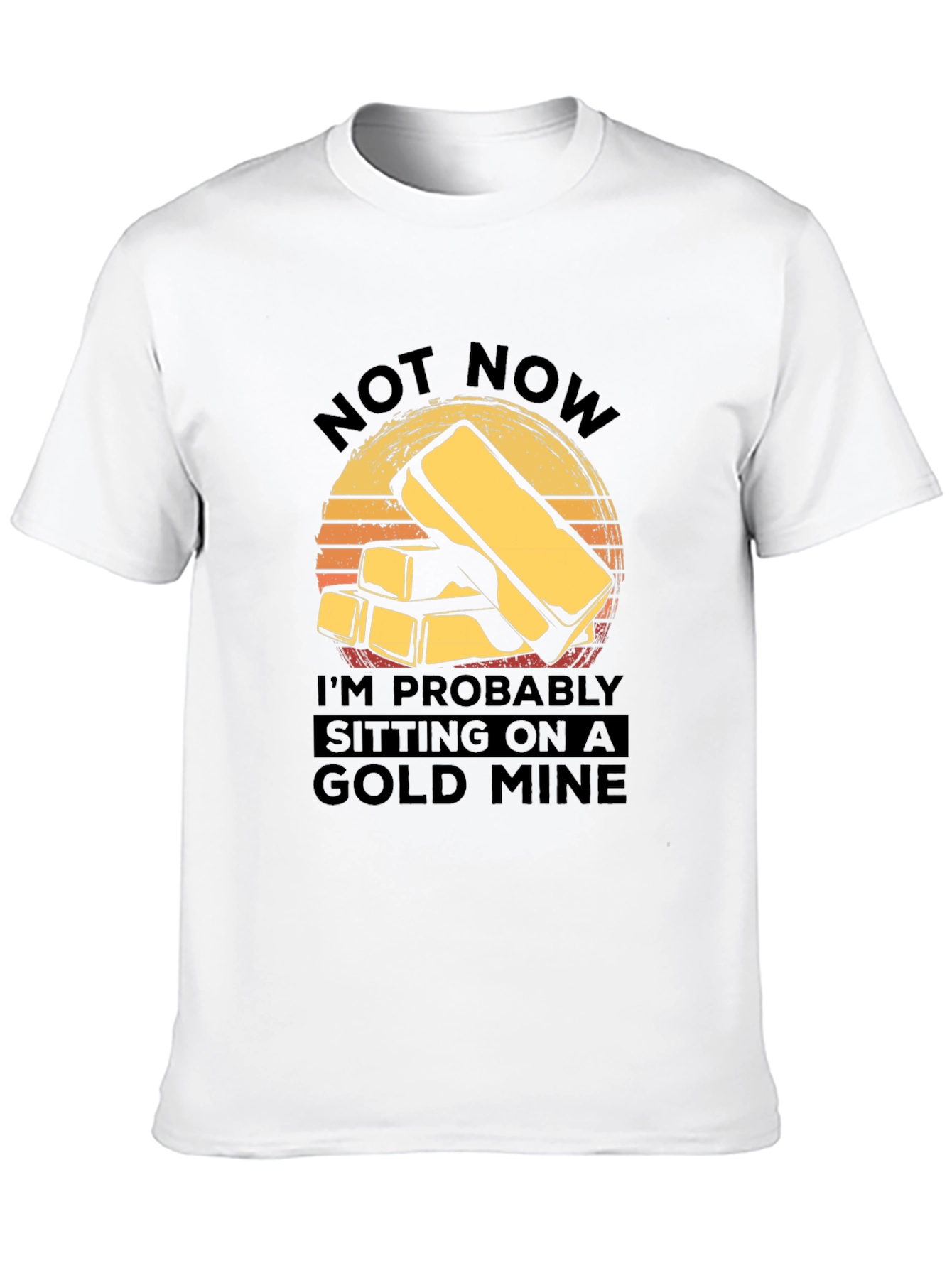 Gold Mine T-Shirt - Funny Novelty Tee