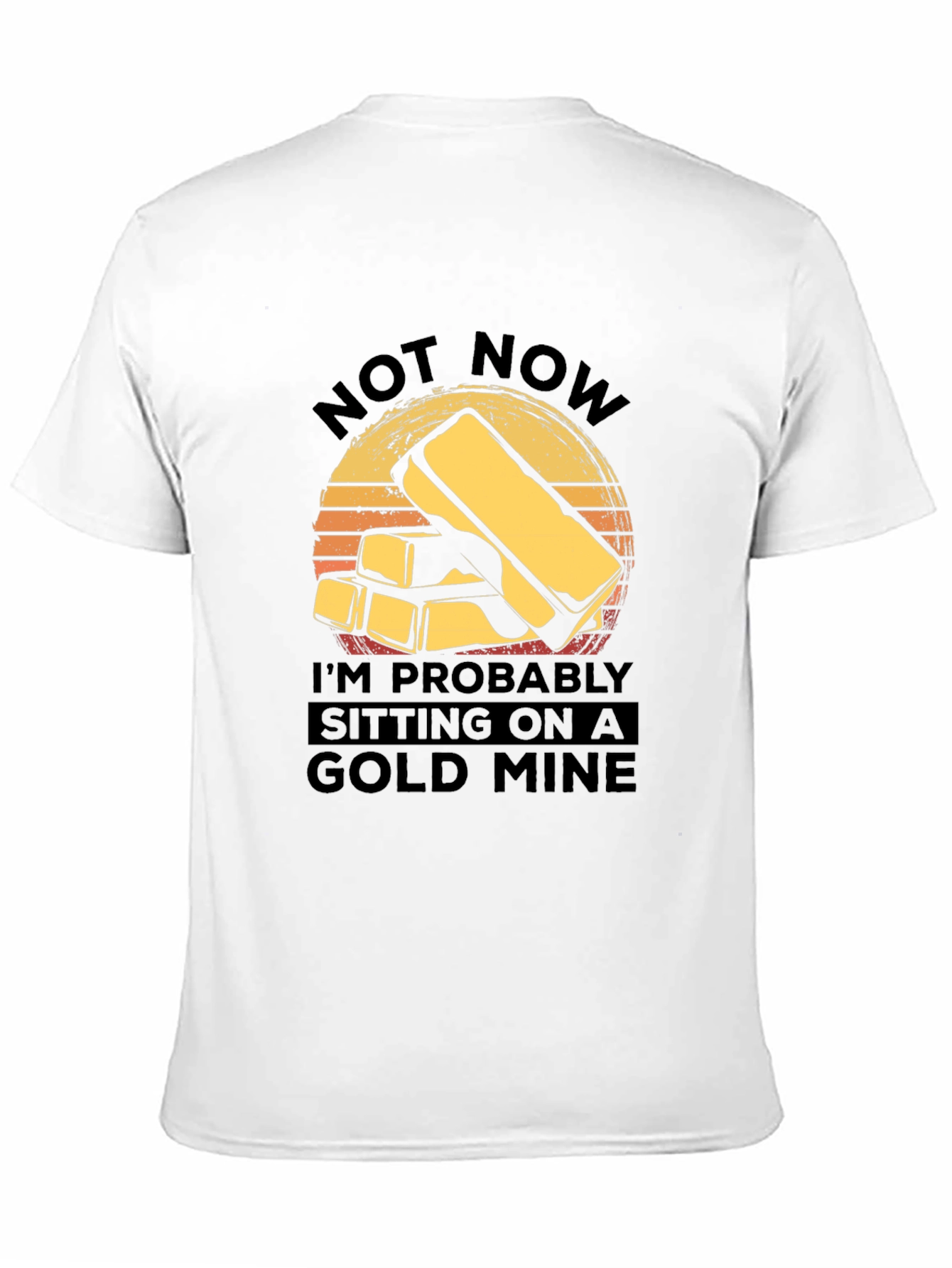 Gold Mine T-Shirt - Funny Novelty Tee