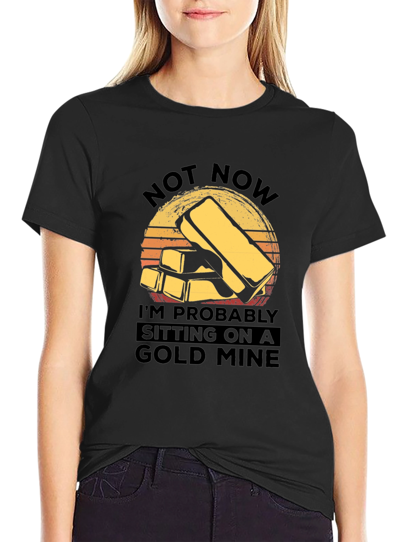 Gold Mine T-Shirt - Funny Novelty Tee