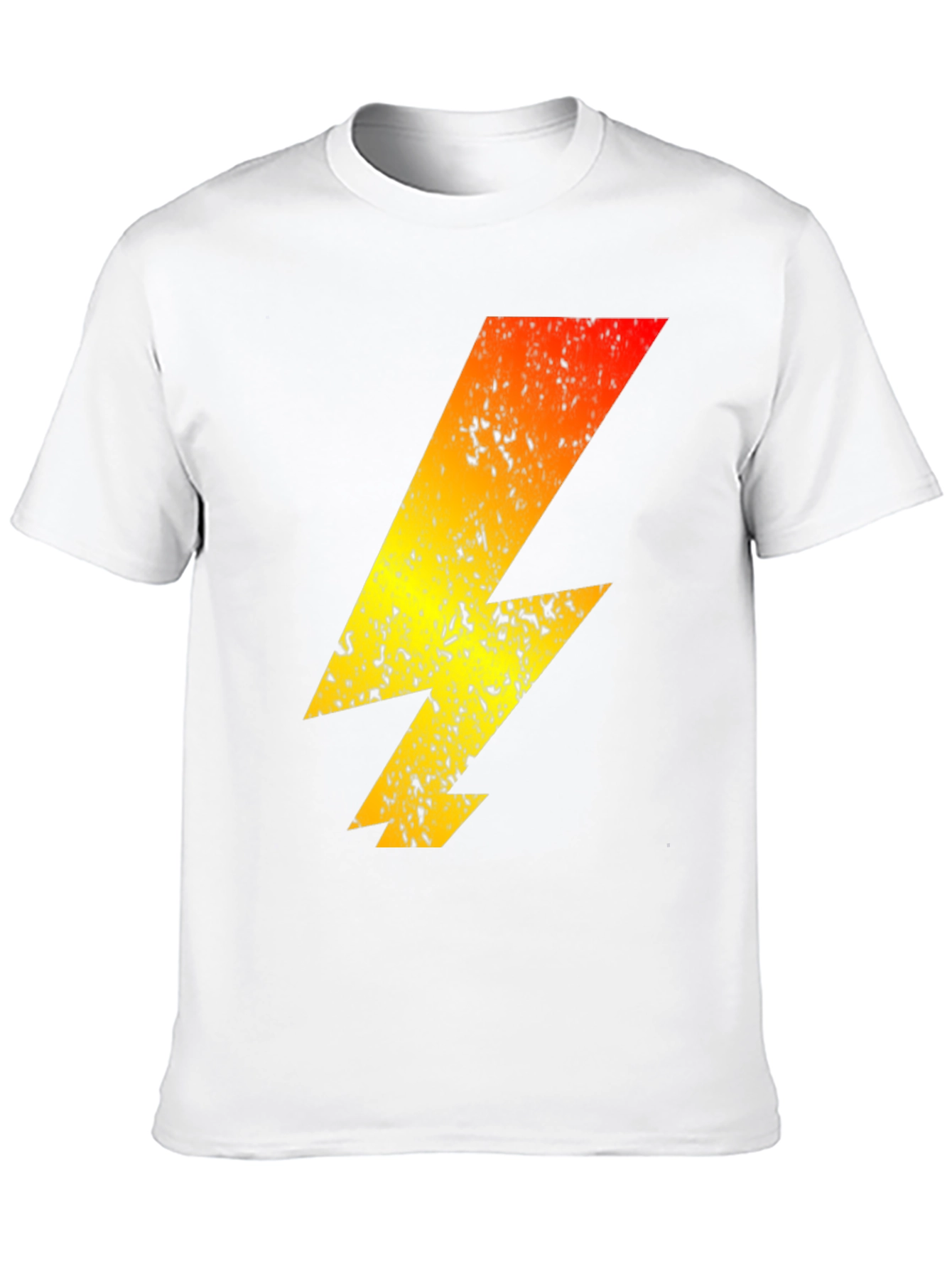 Lightning Bolt Graphic Tee - Bold Design