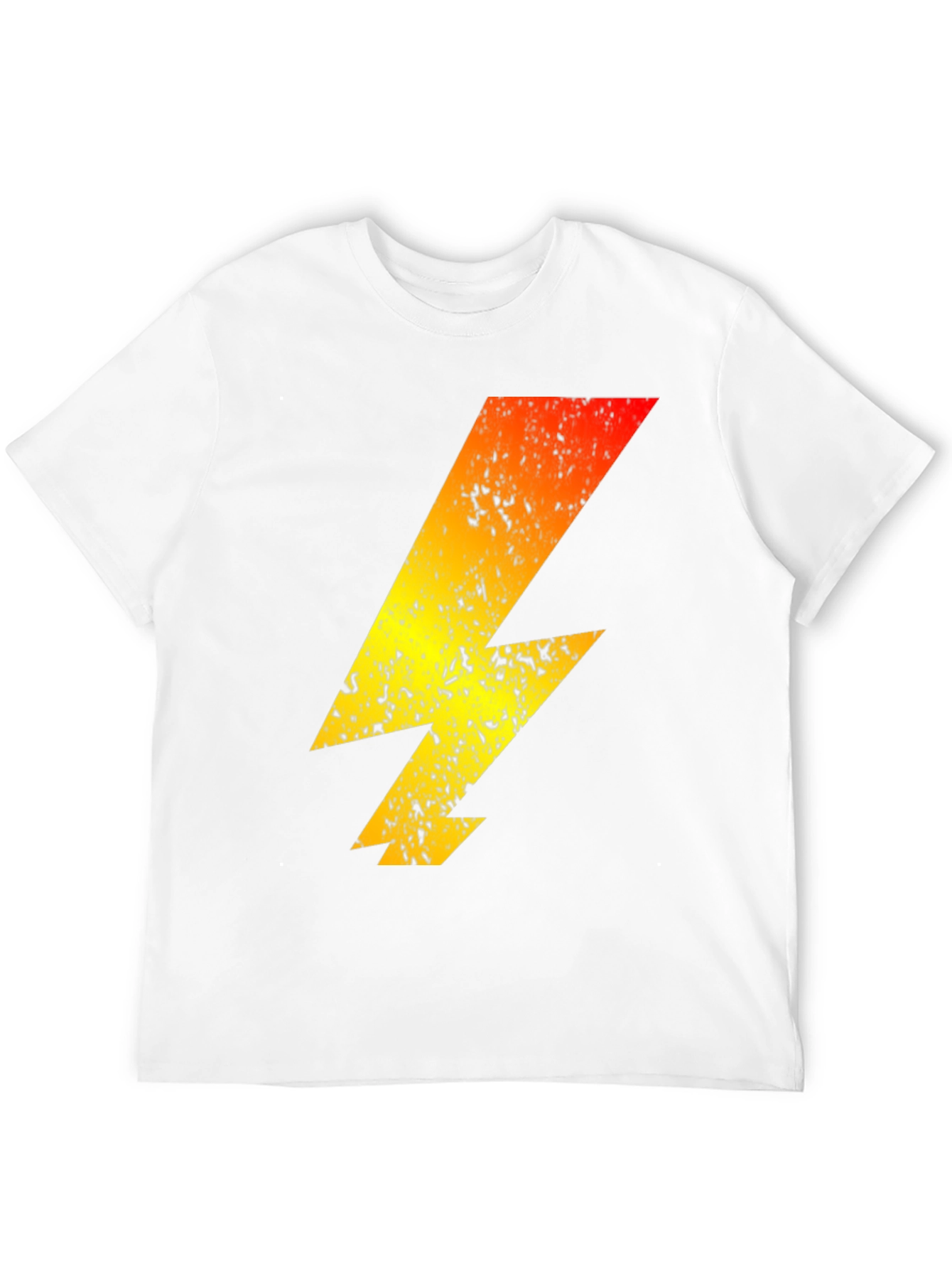 Lightning Bolt Graphic Tee - Bold Design