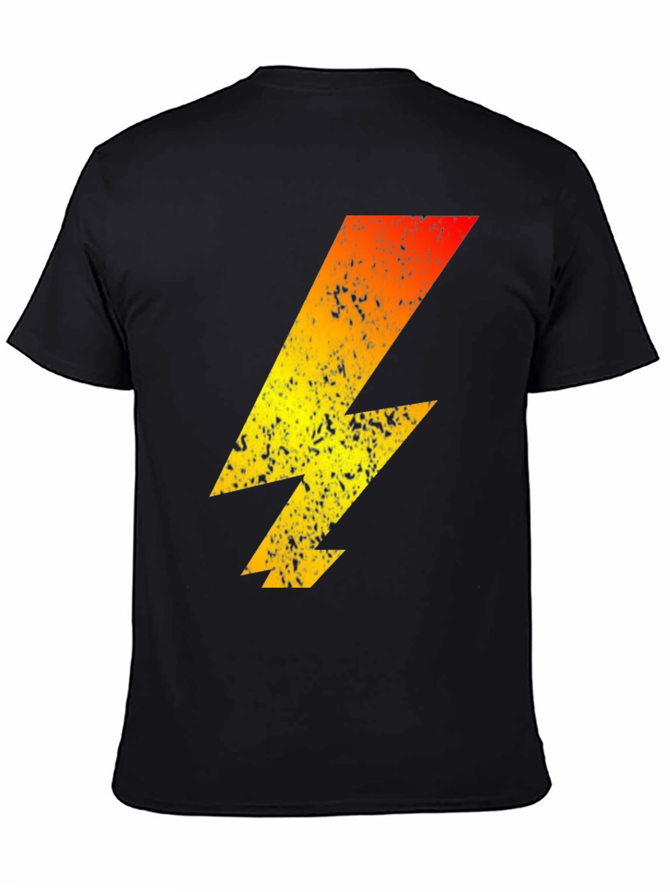Lightning Bolt Graphic Tee - Bold Design