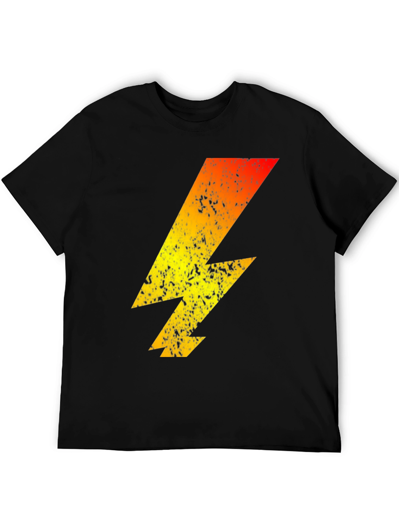 Lightning Bolt Graphic Tee - Bold Design