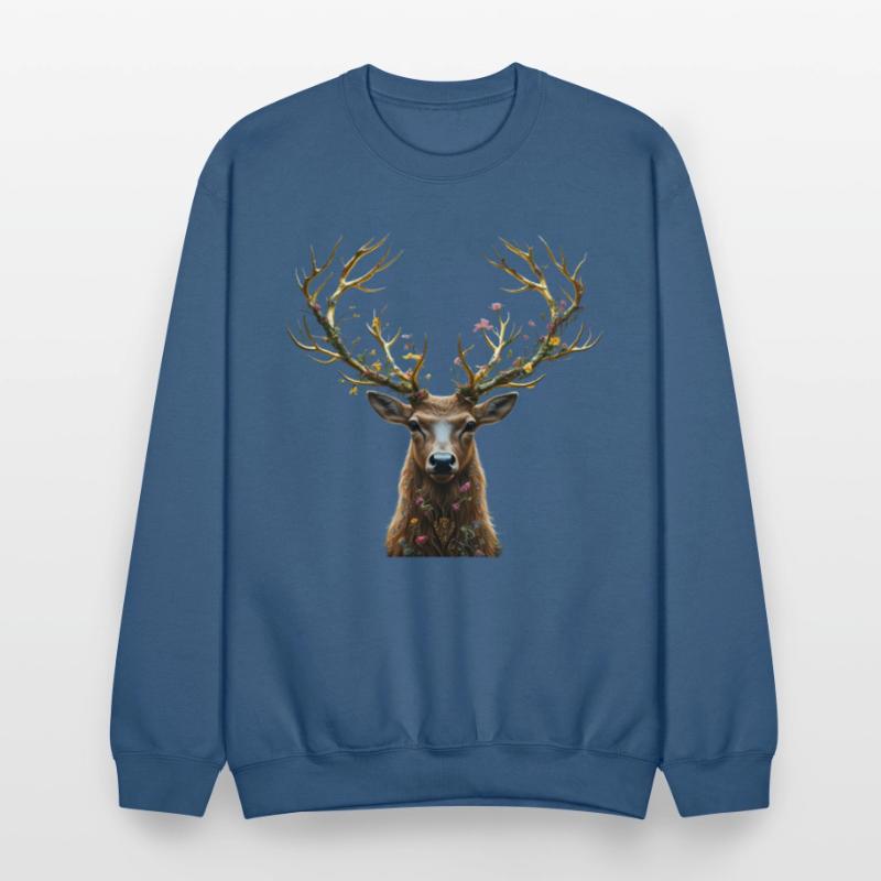 Enchanted Forest Deer Illustration
