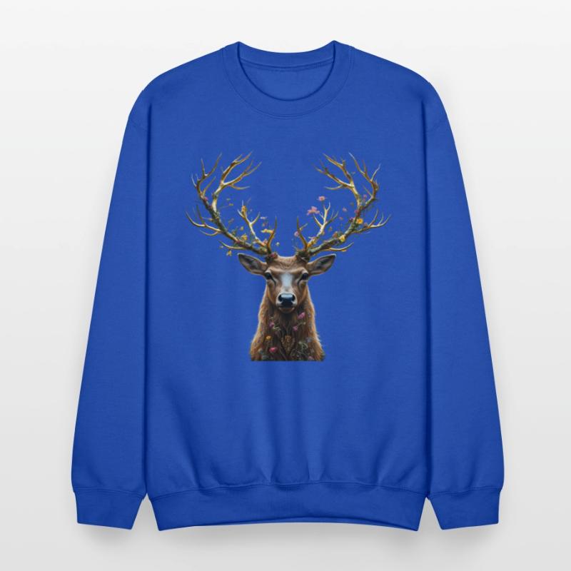 Enchanted Forest Deer Illustration