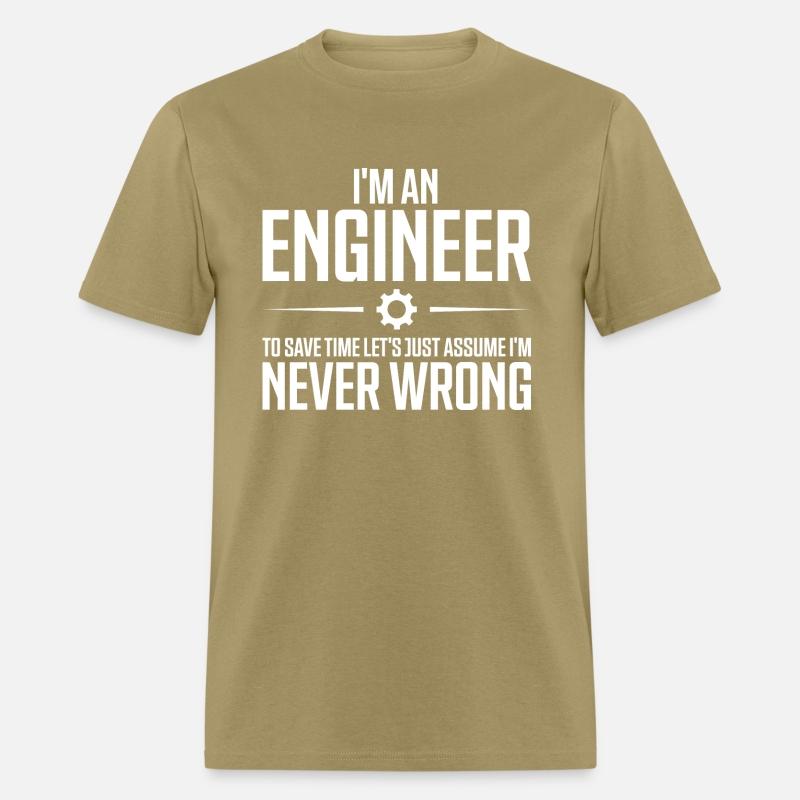 Engineers Are Never Wrong Funny Sarcastic Engineer