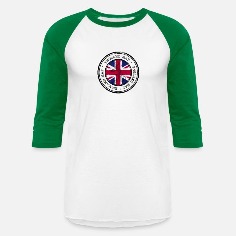 England Map Flag