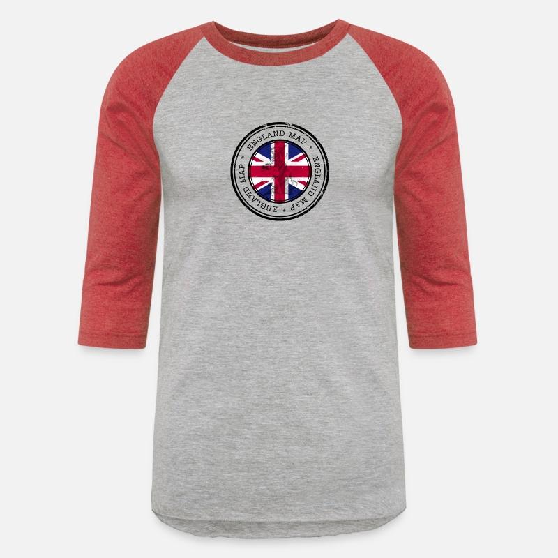 England Map Flag