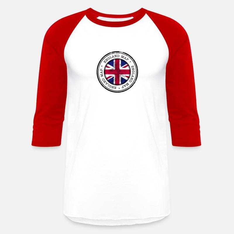 England Map Flag