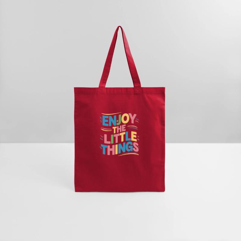 "Enjoy the little things " t shirt design.
