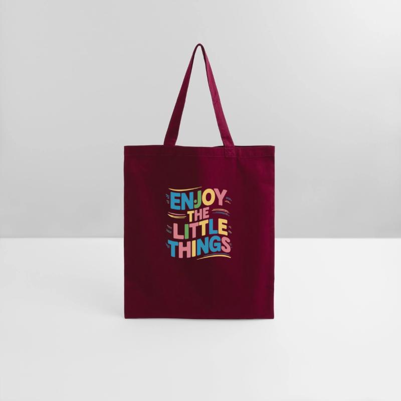 "Enjoy the little things " t shirt design.