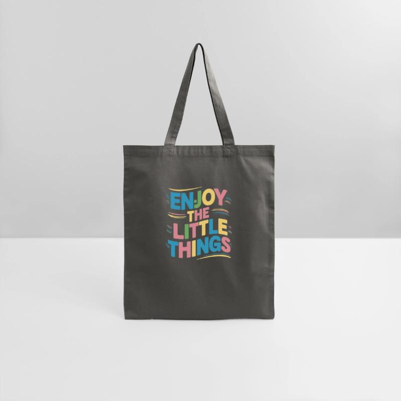 "Enjoy the little things " t shirt design.