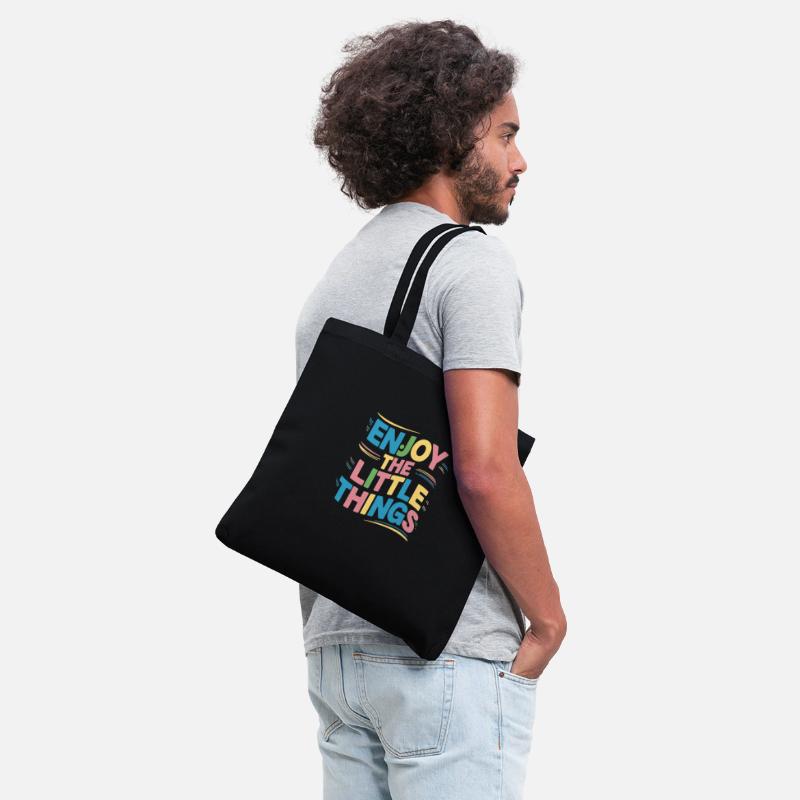 "Enjoy the little things " t shirt design.